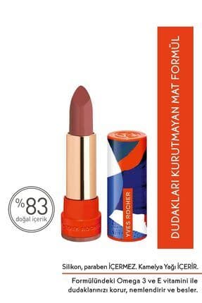 8 Saat Etkili Yoğun Renkli Mat Ruj-02. Bej Şeftali-3.8 G-83281