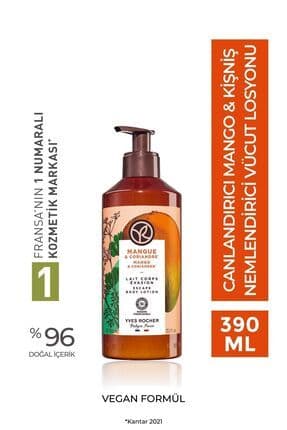 Nemlendirici Vücut Losyonu - Canlandırıcı Mango Kişniş - 390ml