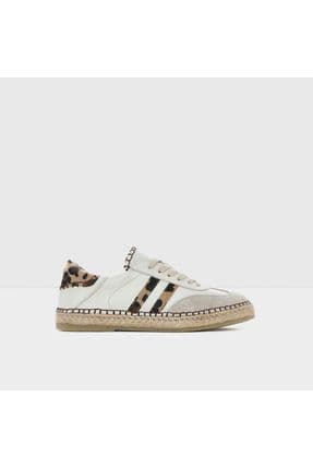 TALIA-TR - Gerçek Deri Bej Kadın Sneaker