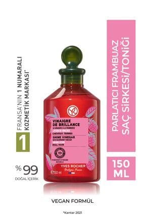 Parlatıcı Frambuaz Saç Sirkesi / Toniği - Normal Saçlar / Brillance - Vegan -150ml