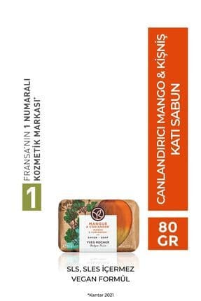 Katı Sabun - Canlandırıcı Mango Kişniş - 80g-50316