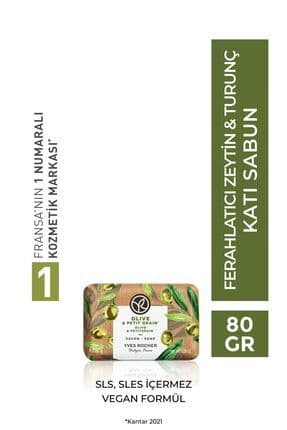 Katı Sabun - Ferahlatıcı Zeytin Turunç - 80g-90399