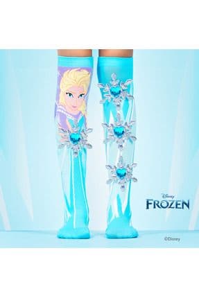 Frozen Figürlü Çocuk ve Yetişkin Uzun Çorap