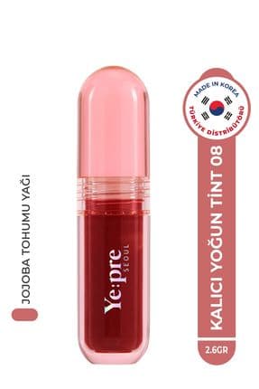 Gün Boyu Kalıcı, Kadife Dokulu, Mat, Kore Lip Tint – Pretty Water Velvet Tint 2.6g (TOMATO RED)