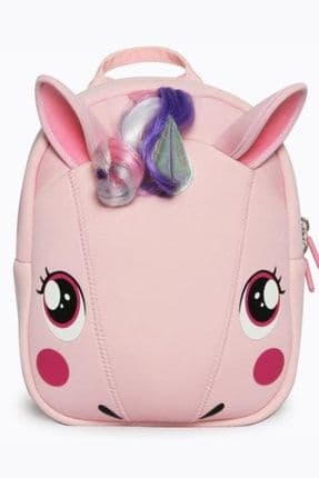 Çocuk Pembe Unicornlu Anaokulu Sırt Çantası