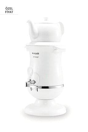 K 3285 P Porselen Demlikli Semaver