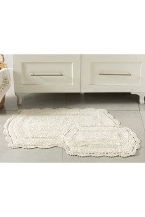 Mia Set Covora?e De Baie Din Bumbac 60x90-40x60 Cm Crem
