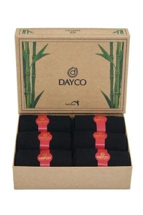 Premium Bambu Yün Dikişsiz Erkek Çorabı 6'lı Kraft Kutu
