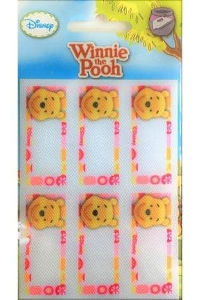 Ütü Ile Yapışan Winnie The Pooh Figürlü Kumaş Okul Forma Etiketi Arma Yama