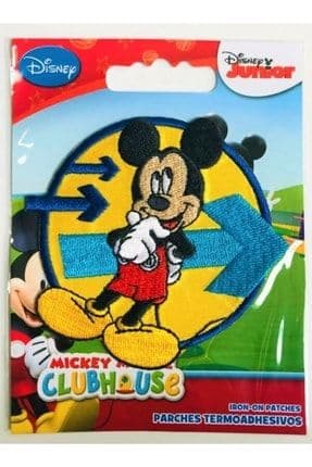 Ütü Ile Yapışan Dokuma Arma - Patch - Yama Miki Mouse Karakteri 5 (orjinal Lisanslı Ürün)