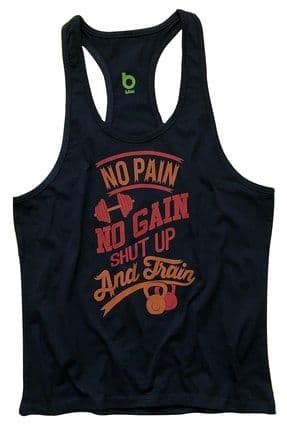 Fitness Gym Tank Top Sporcu Atleti Train